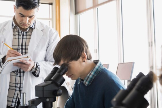 Professeur sciences collège